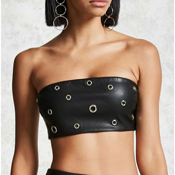 Faux leather bandeau - Picture 2 of 2